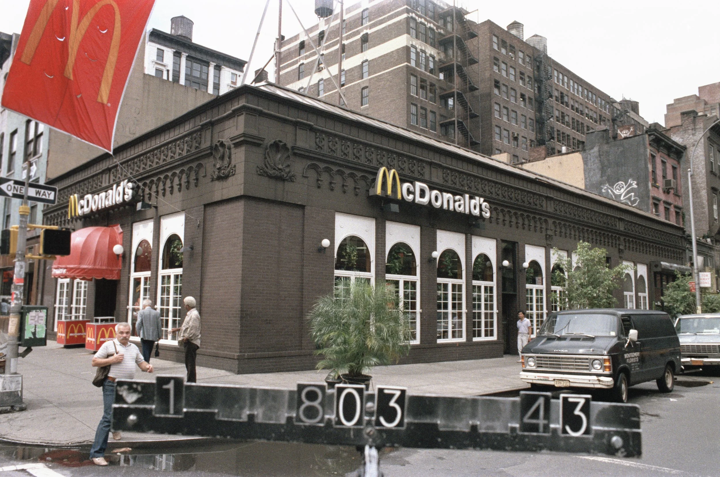 Manhattan, NY. An architectural gem that today has had a makeover, for the worse (809 6th Avenue).