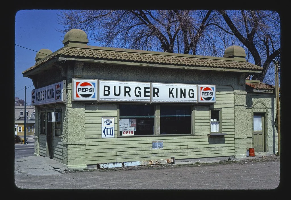 Burger King, Springfield, Ohio, 1980. Was this outlet really part of the well-known chain?