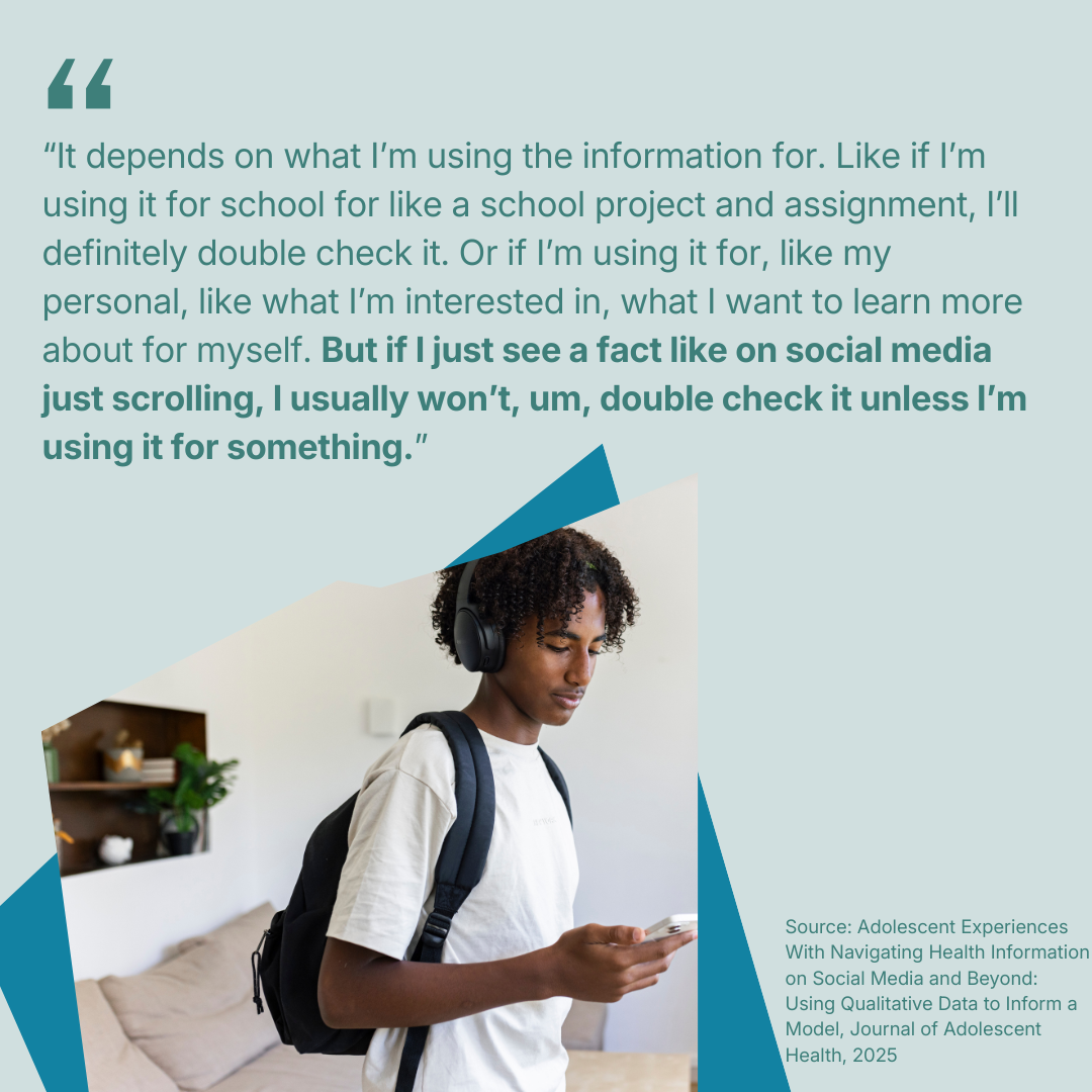 Quotation about digital media literacy.