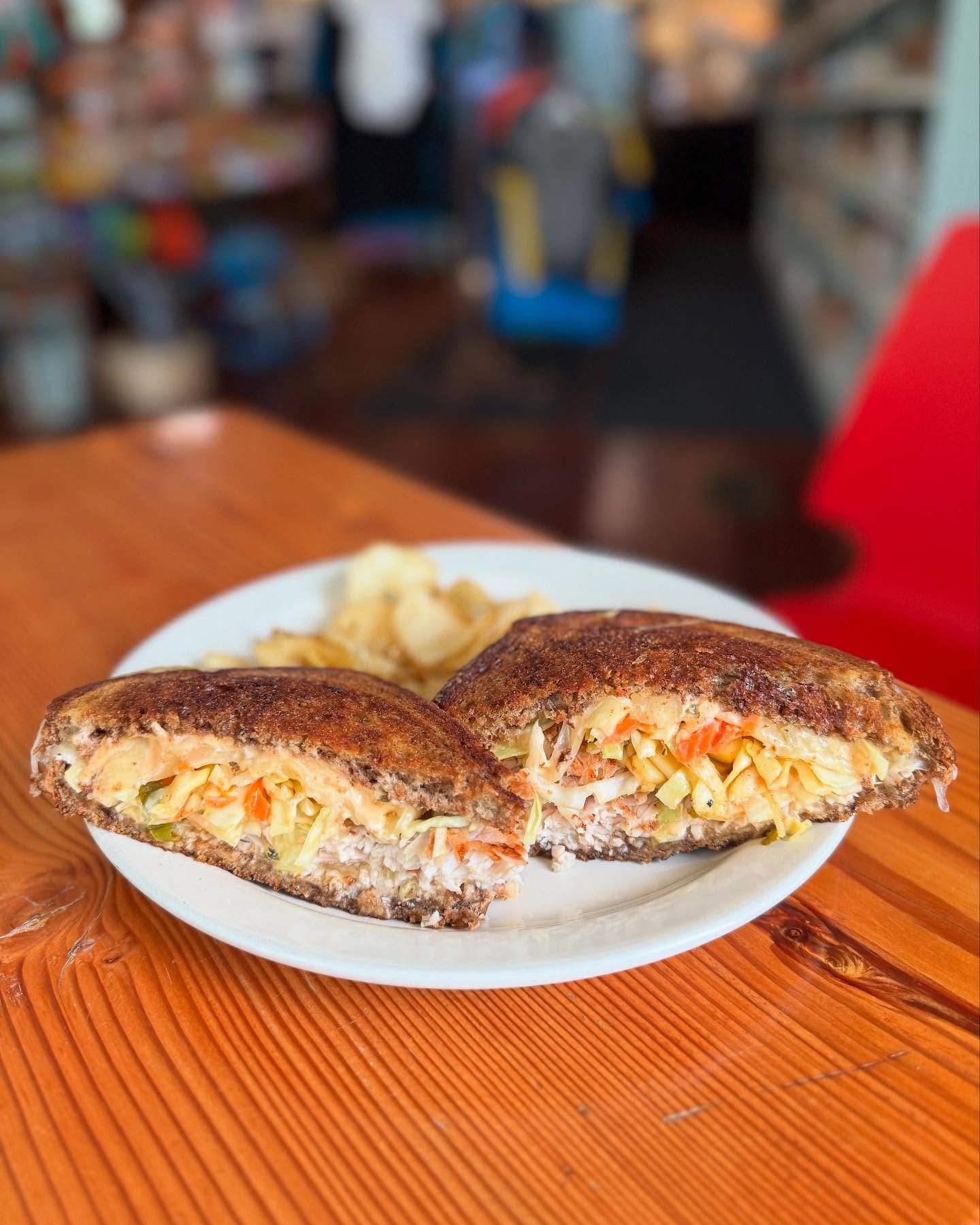 Specials this week!!

Cream of Cauliflower Soup/ Croutons and chili oil $7

Ms. Rachel&rsquo;s Tropical Adventure/ Smoked turkey, Swiss cheese, pikliz (spicy cabbage &amp; pineapple slaw) and 1000 island dressing on griddled marbled rye $15

Falafel 