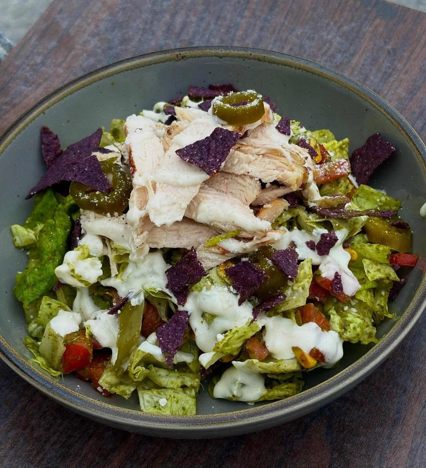THIS WEEKS SPECIALS ARE READY!! 

Southwestern Chicken Salad $15
- Chopped Romaine, Grilled Chicken Breast, Roasted Corn Salsa, Serrano Vinaigrette, Cotija, Blue Corn Tortilla Chips, Avocado.

Zucchini Parm Grinder $14
- Sowlove Zucchini Breaded and 