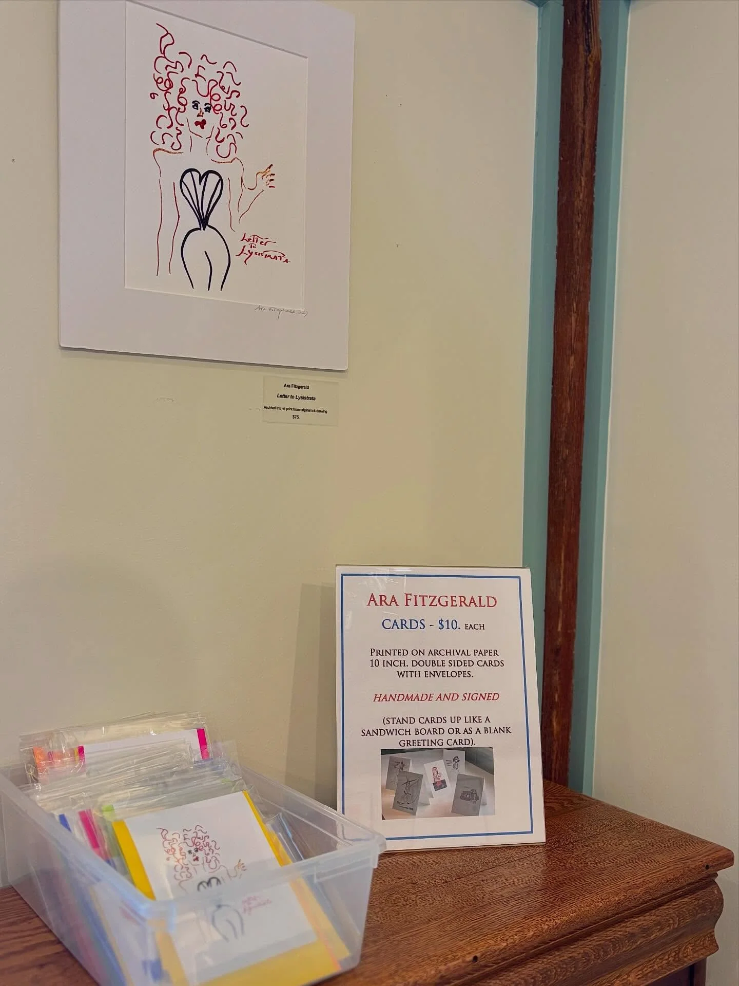 Artist/Writer/Choreographer: Ara Fitzgerald!! Come into the Tunbridge General Store January 7th-19th to check out her art collection and a reception/reading: Saturday, January 10th from 2-4PM!! #tunbridge #tunbridgegeneralstore #tgs #art #artist #art