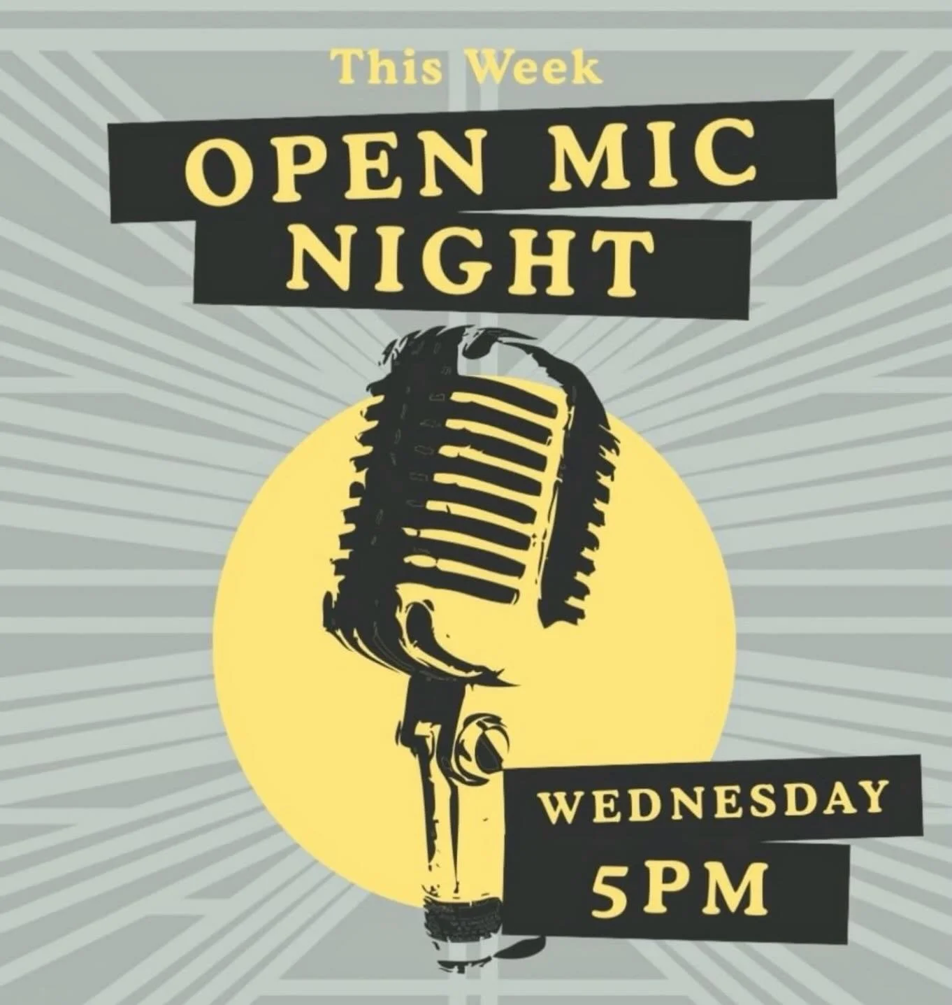 Open mic night tomorrow hosted by @royaltoncommunityradio ! Bring your friends and family for dinner and live music!! #tunbridge #tunbridgegeneralstore #music #livemusic #localmusic
