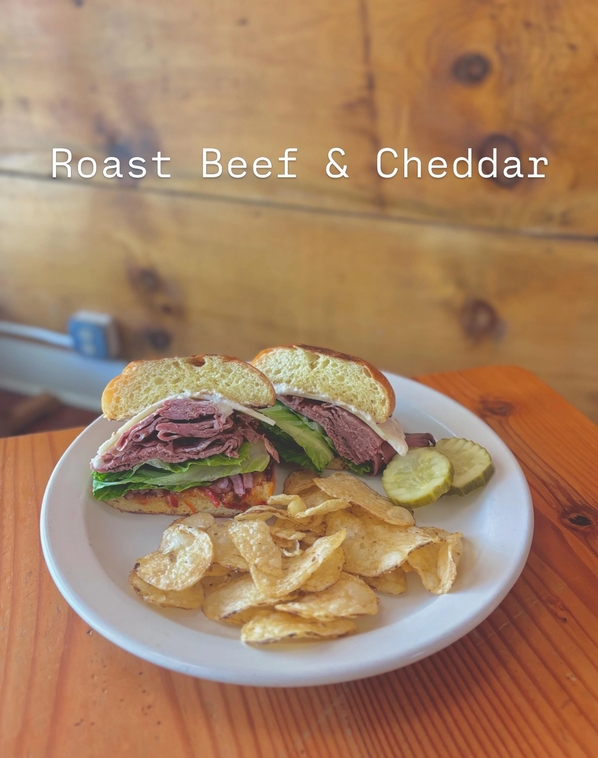 WEEKLY LUNCH SPECIALS ARE BACK!! 

Roast Beef &amp; Cheddar ($16)
Roast Beef, Cheddar Cheese, Roasted Red Pepper, Lettuce, Onion, Horseradish Aioli, On a Brioche Bun.

Grilled Ham &amp; Swiss ($15)
Ham, Swiss, Onion, Pickles, Yellow Mustard, On White