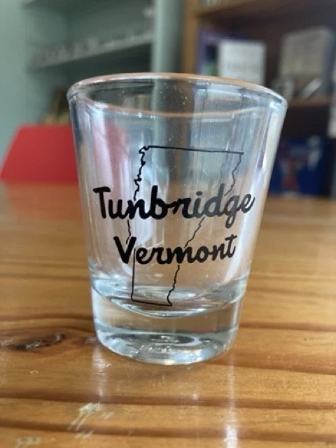Glass Tunbridge shot glass