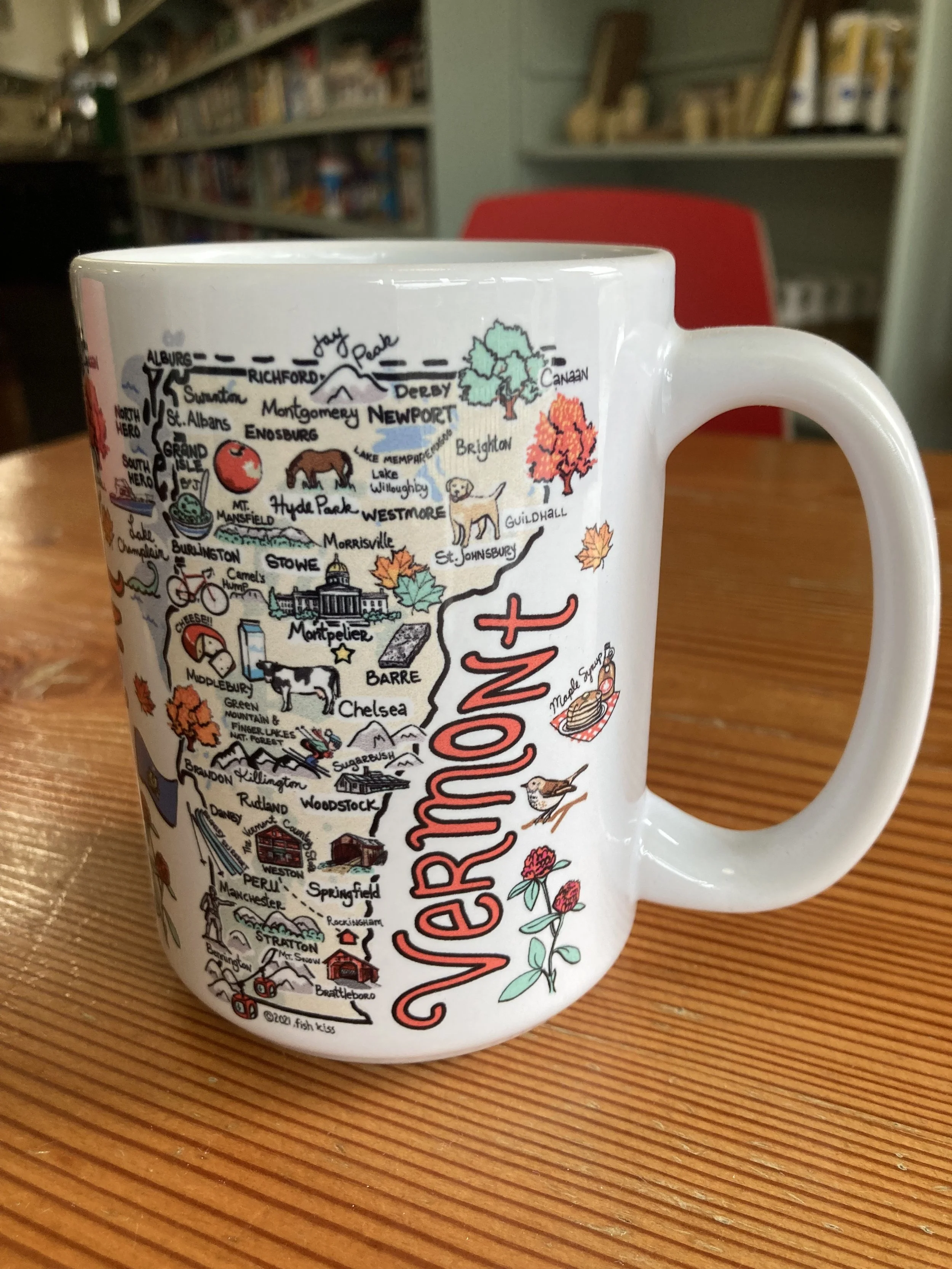 Vermont Ceramic Coffee Mug 10oz