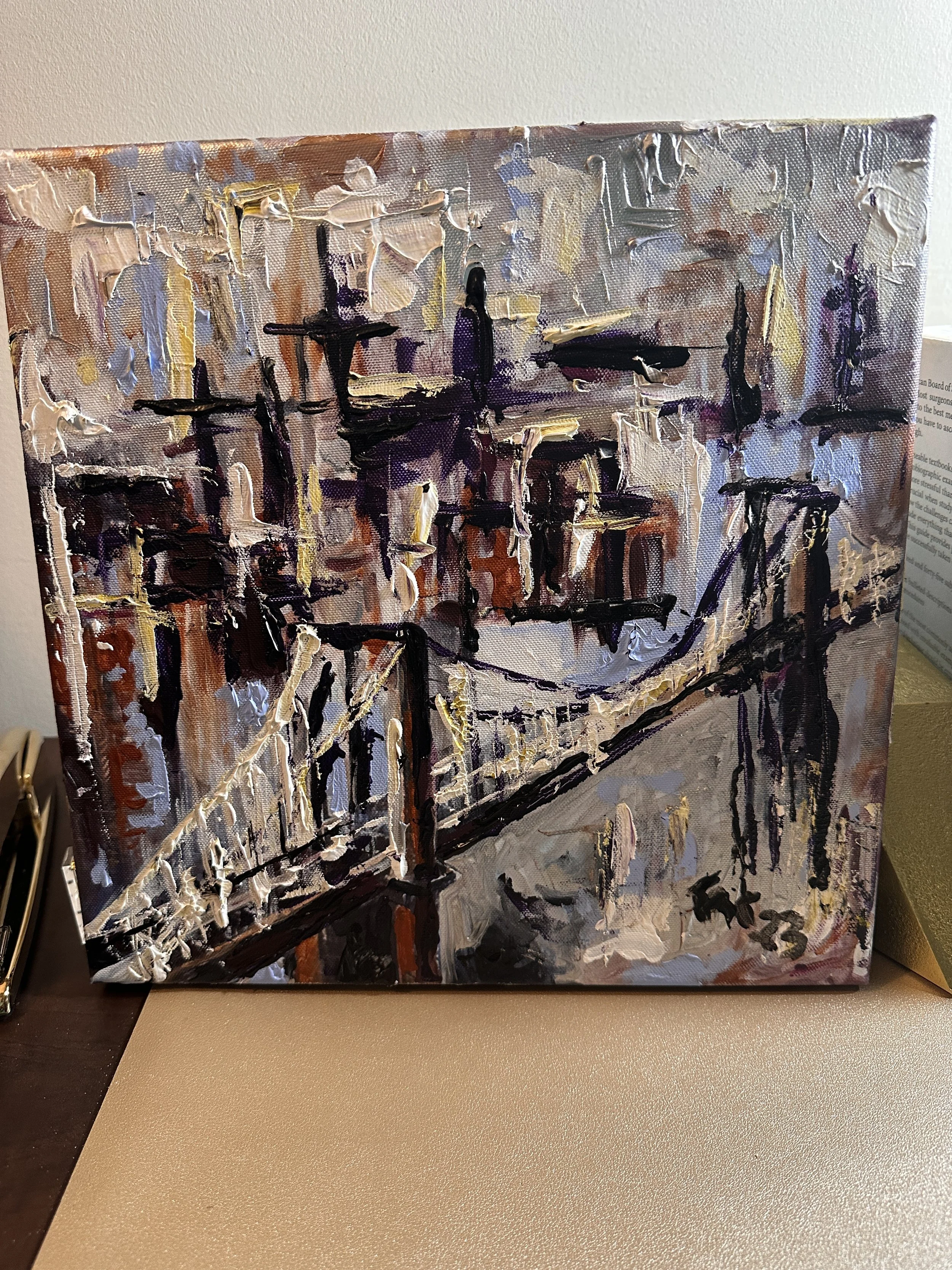 Windows into my world series- Brooklyn Bridge