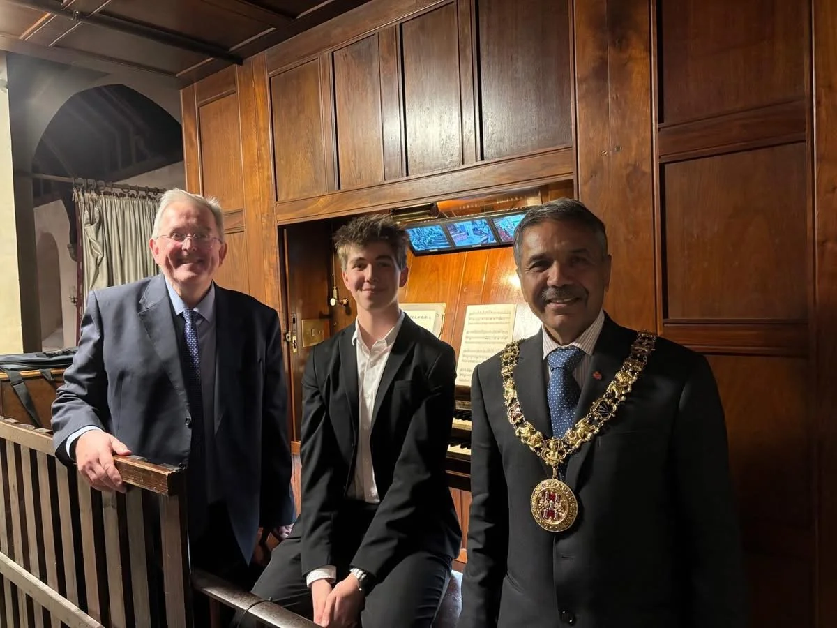 Organ recital in aid of Mayor’s Charities