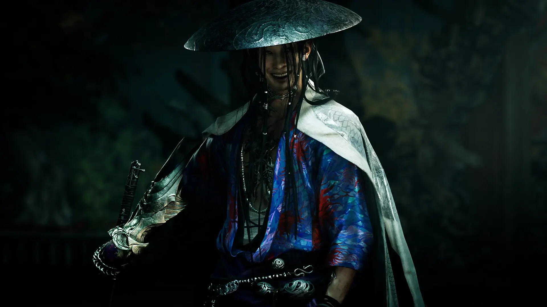 Combat contre un boss démon dans Onimusha Way of the Sword