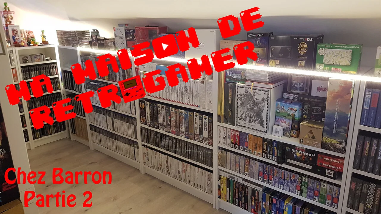 Ma Maison de Retrogamer/Geek chez Barron