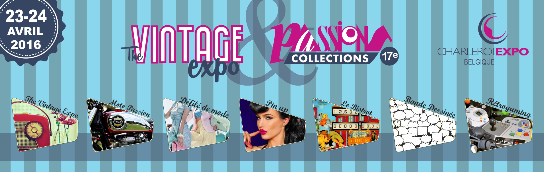 Nous serons au "The Vintage Expo et Passions Collections"