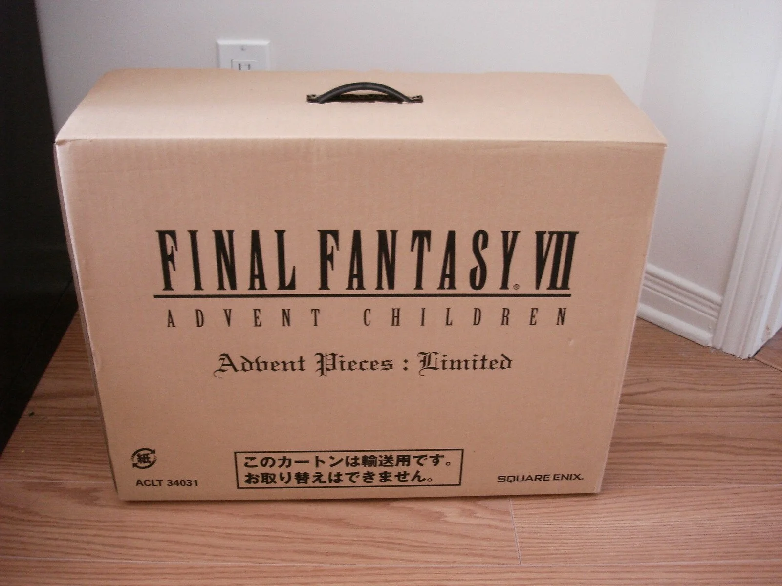 Unboxing Final Fantasy VII Advent Children Collector Limited Edition Jap