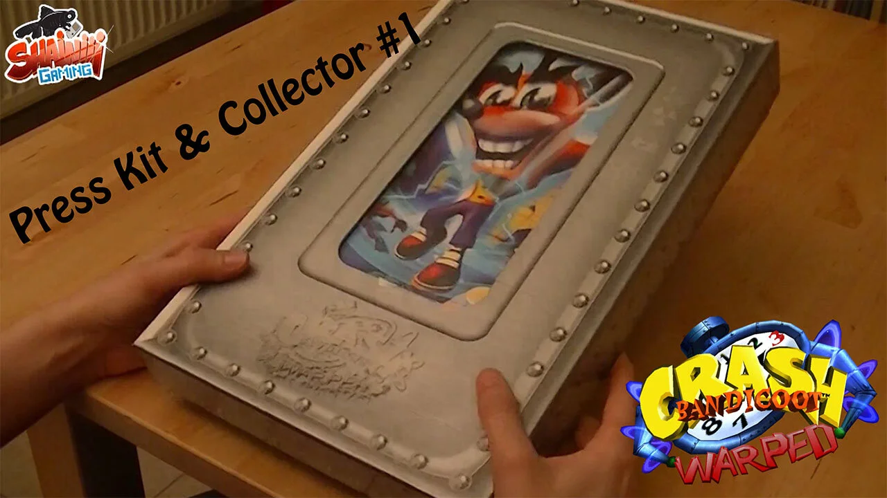 Press Kit et Collector #1 Crash Bandicoot 3