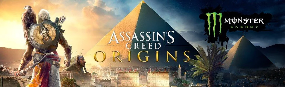 Assassin's Creed Origins et Monster Energy s'associent