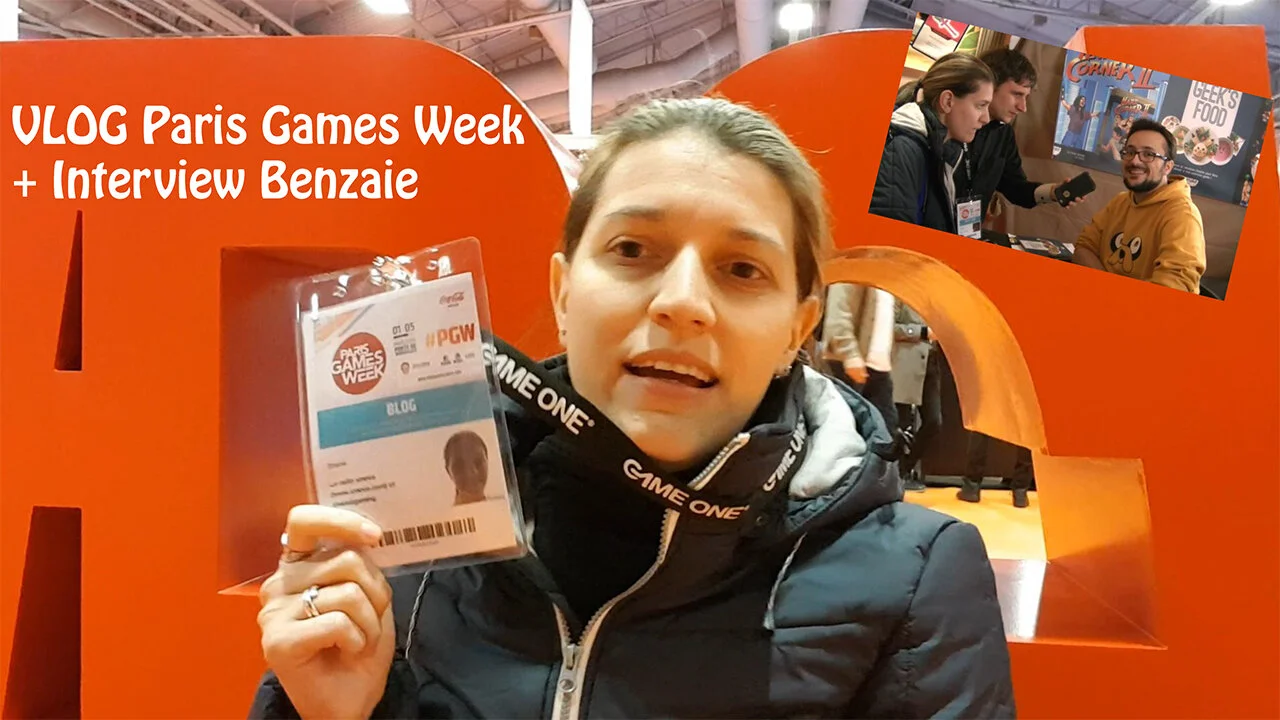 Vlog Paris Games Week + Interview Benzai