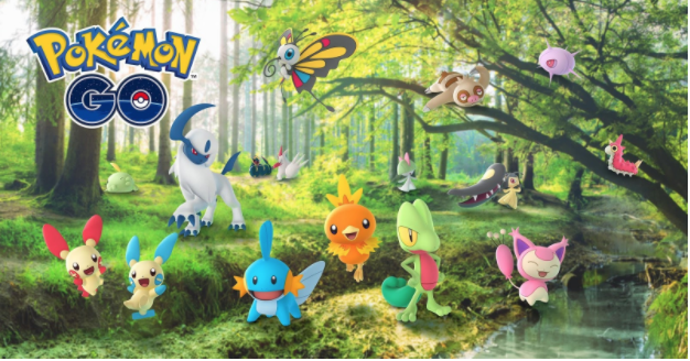 Pokémon Go - La météo et 50 nouveaux Pokémon d'Hoenn