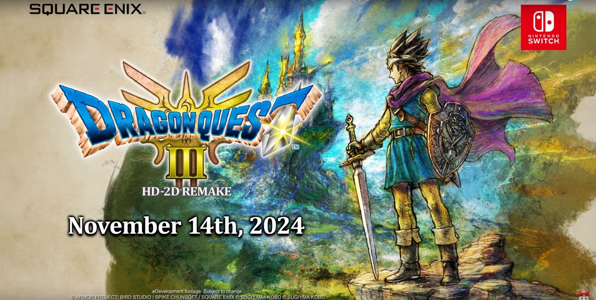 Dragon Quest III HD-2D Remake une présentation par Nintendo