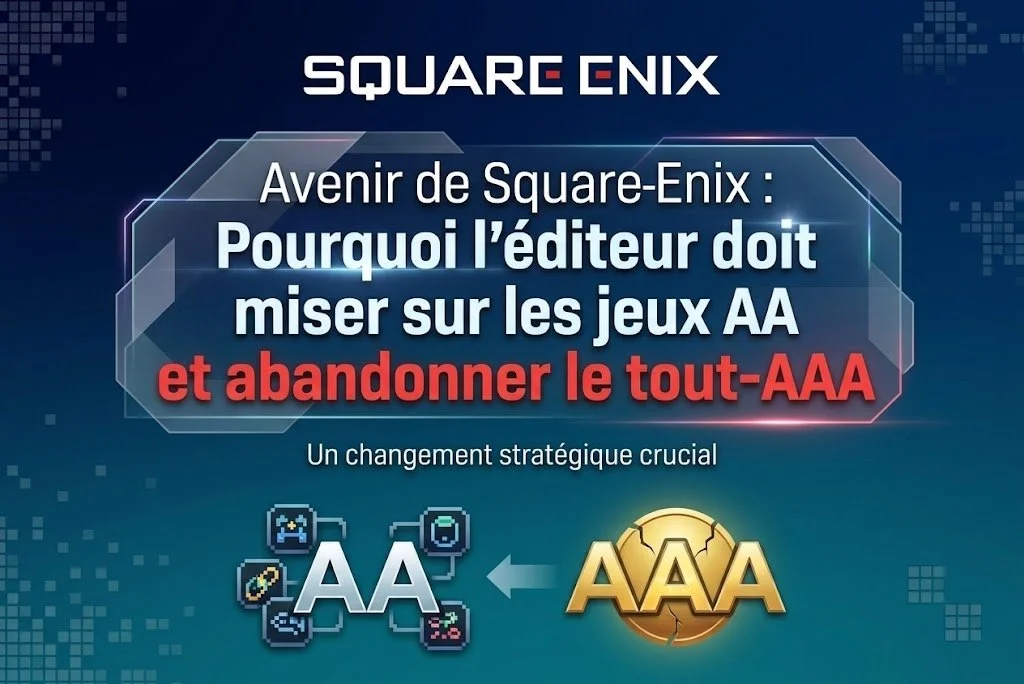 Avenir de Square-Enix : pourquoi miser sur les jeux AA va sauver ses AAA