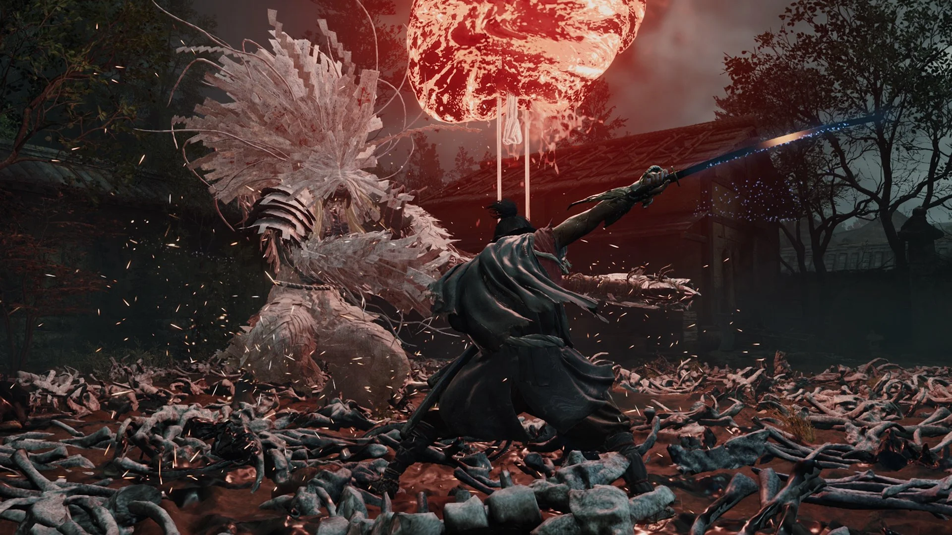 Phase de combat au sabre dynamique dans Onimusha Way of the Sword
