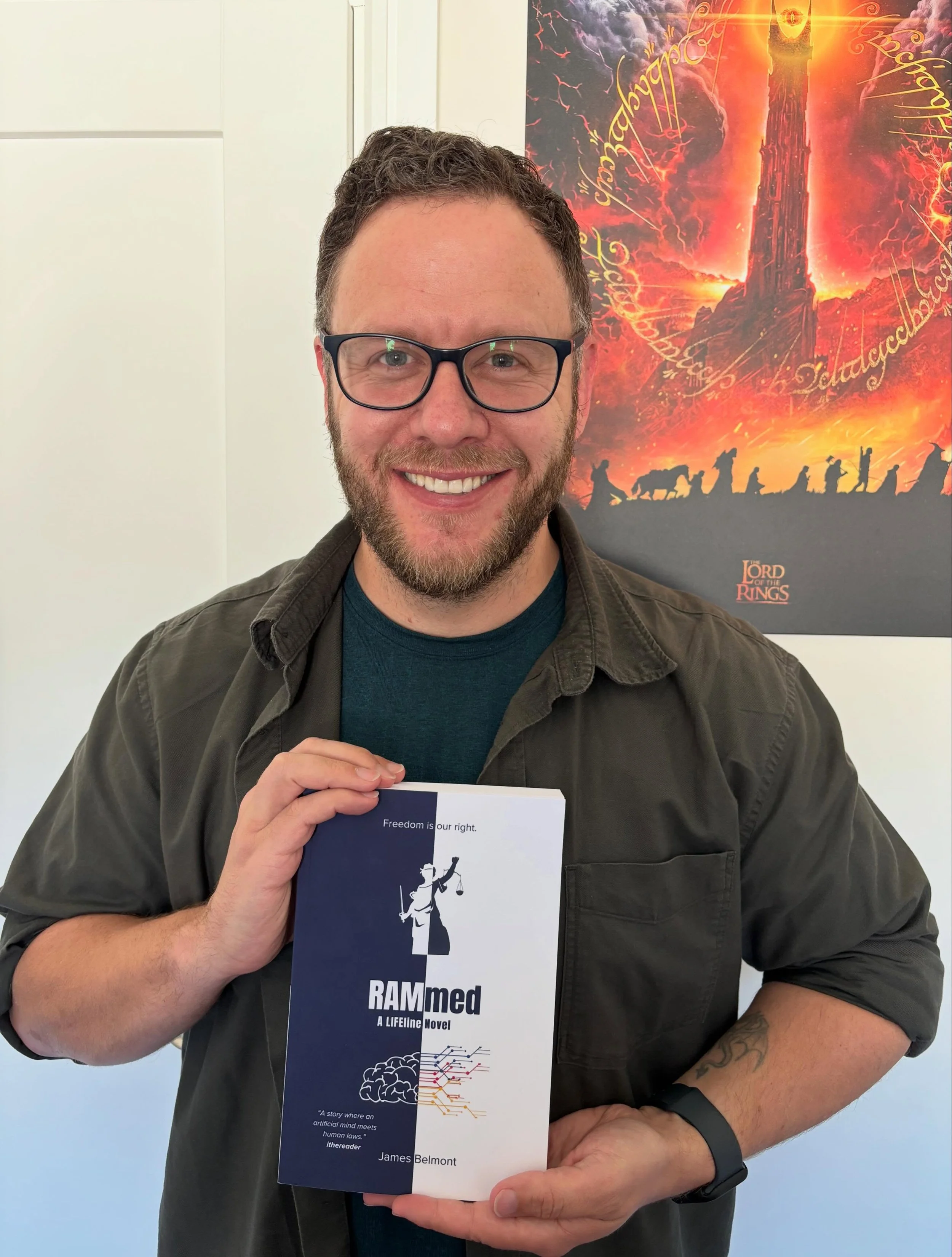 Is there a better feeling than the first time you hold a copy of the book you&rsquo;ve worked on for so long? 📕 

RAMmed, book 2 in the LIFEline series, was harder to write. It took more research, more thought 💭 and a lot more feedback! ARC copies 