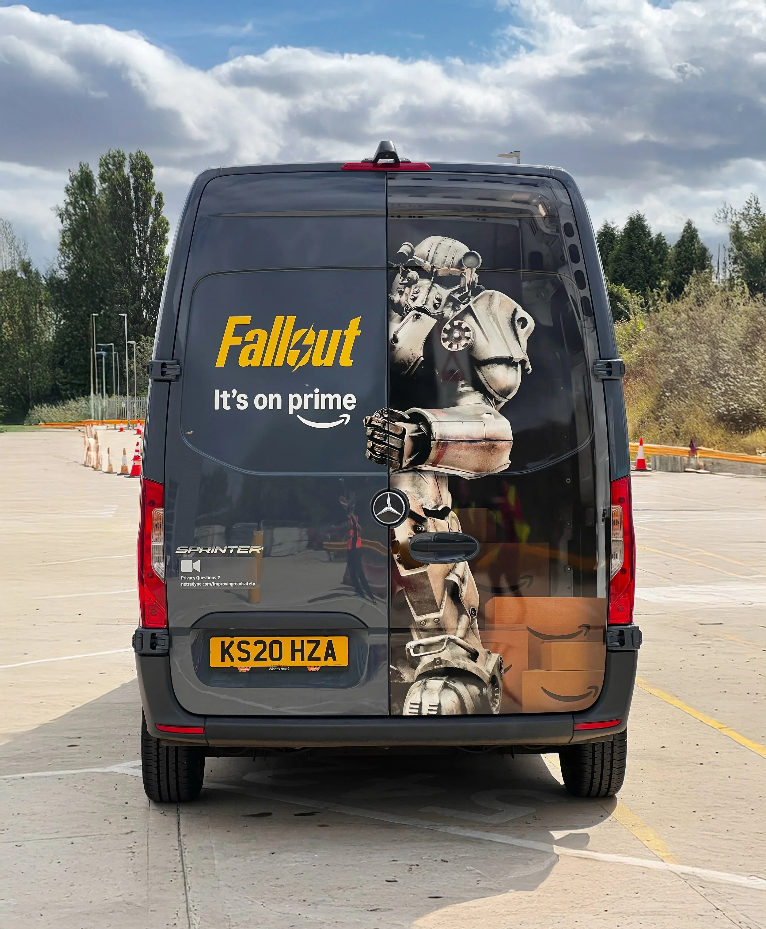 Amazon Delivery Vans