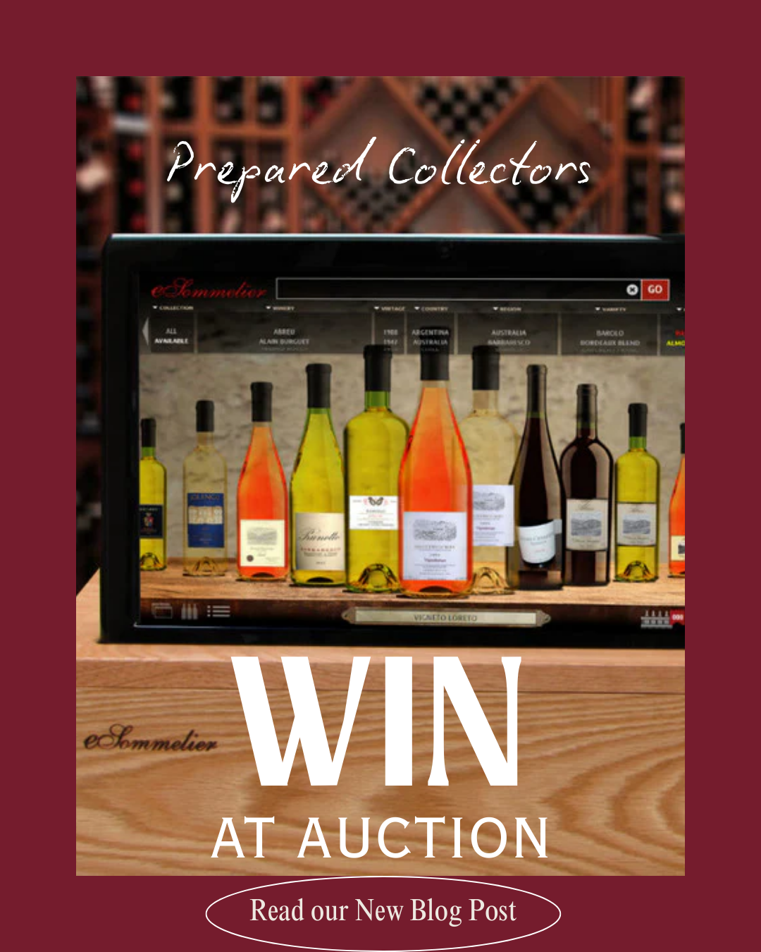 How Top Collectors Prepare Their Cellars for Auction or Sale