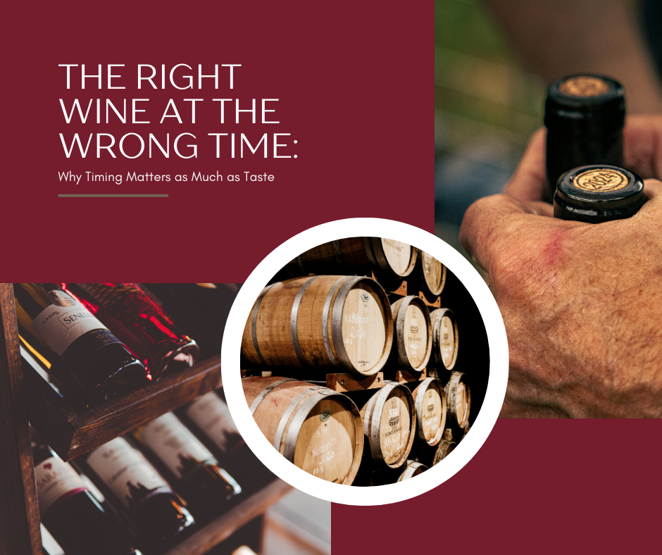 The Right Wine at the Wrong Time: Why Timing Matters as Much as Taste