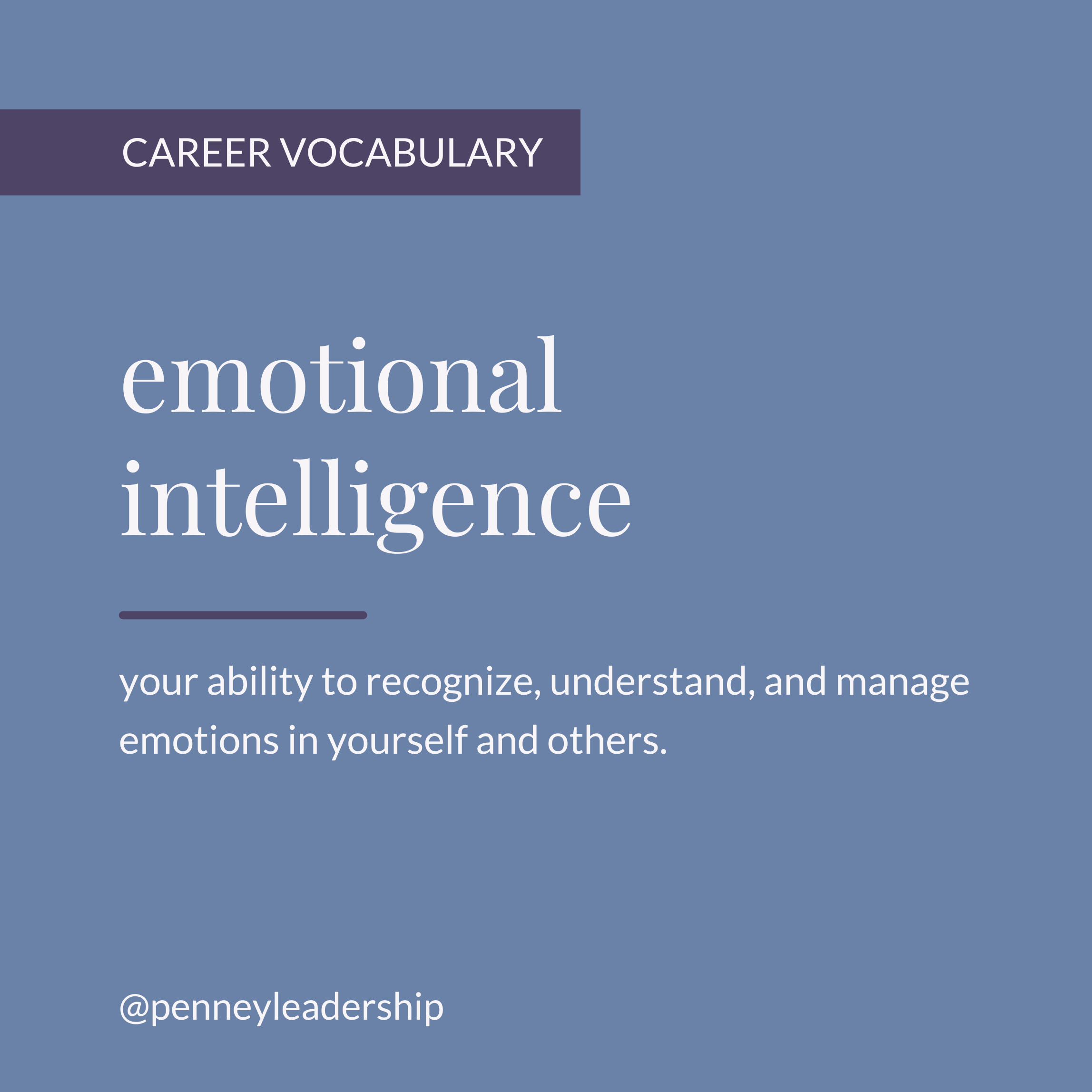 Four Key Areas of Emotional Intelligence