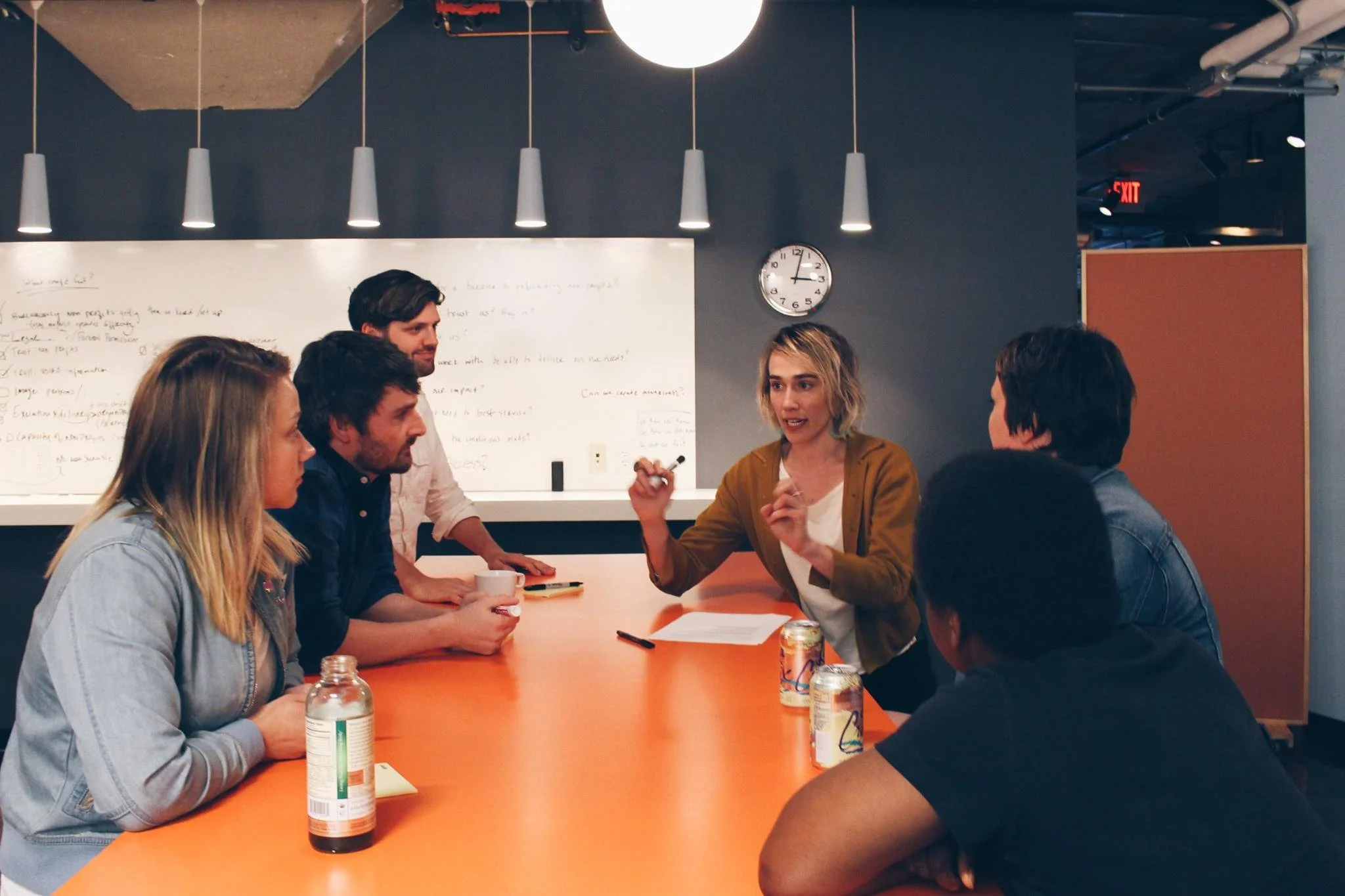 Jackie Colburn Facilitating Design Sprint