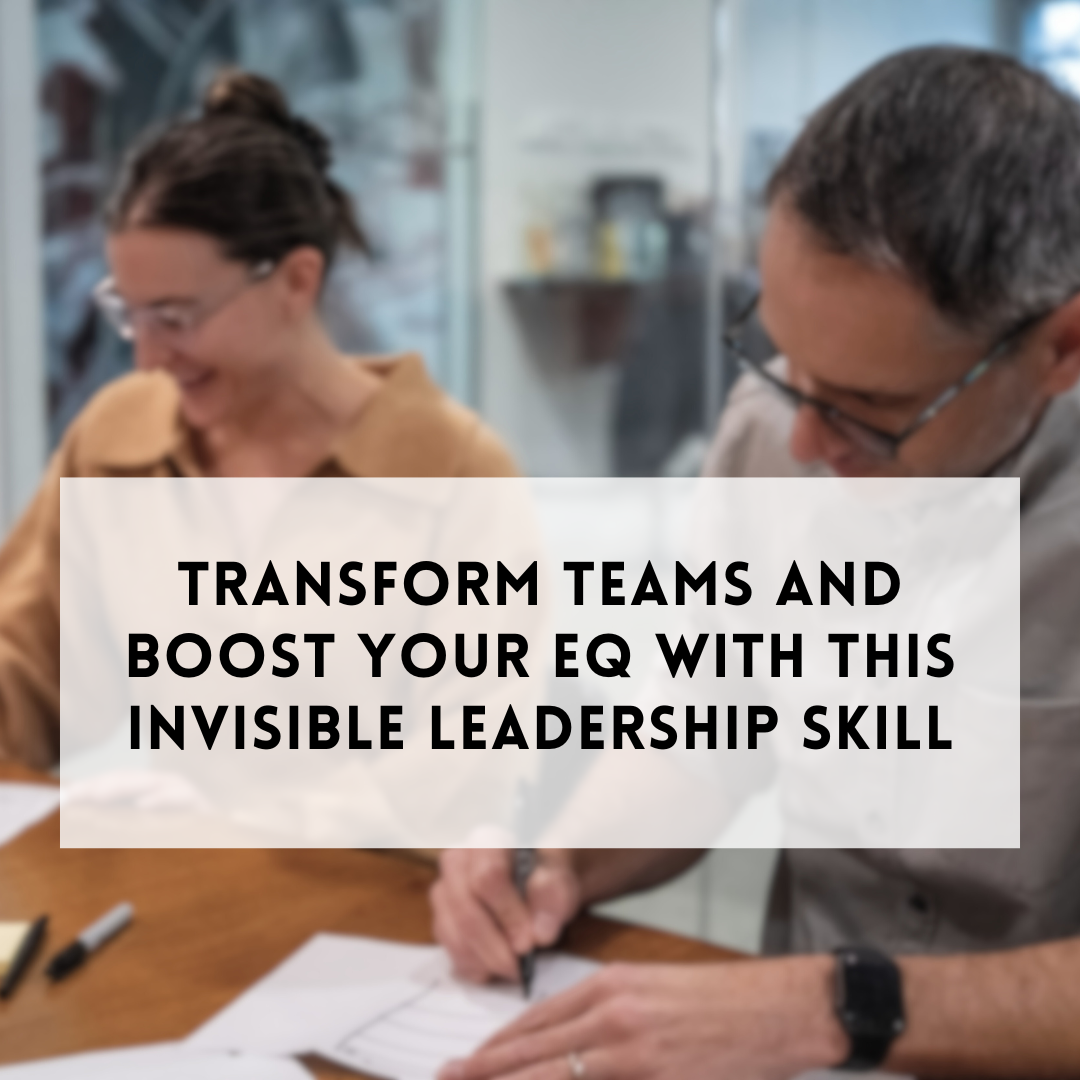 transform teams and boost leadership EQ team working in a conference room