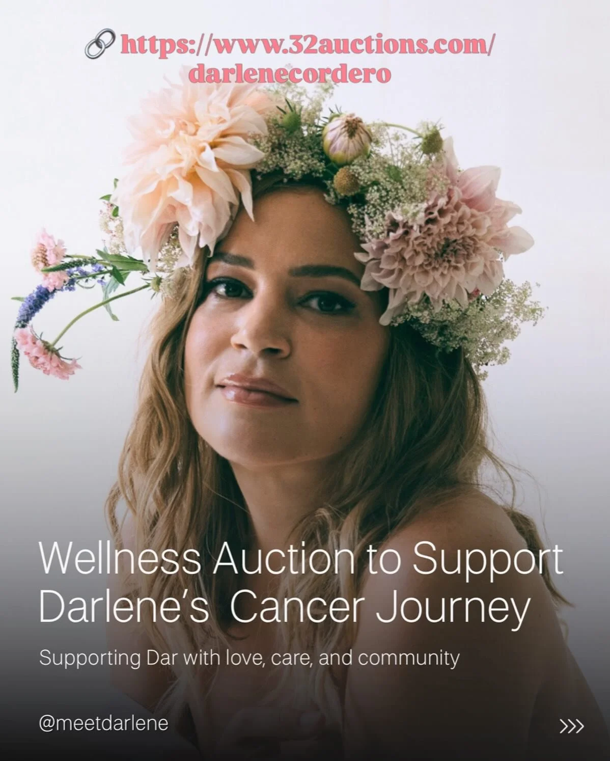 Supporting someone we love is one of the most beautiful things community can do.

I&rsquo;m honored to be part of this Wellness Auction to Support Darlene&rsquo;s Cancer Journey. @meetdarlene has touched so many lives with her presence, kindness, and