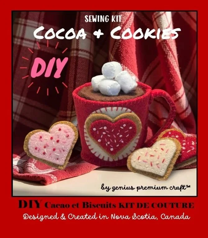 DIY Sewing Kit Cocoa & Cookies
