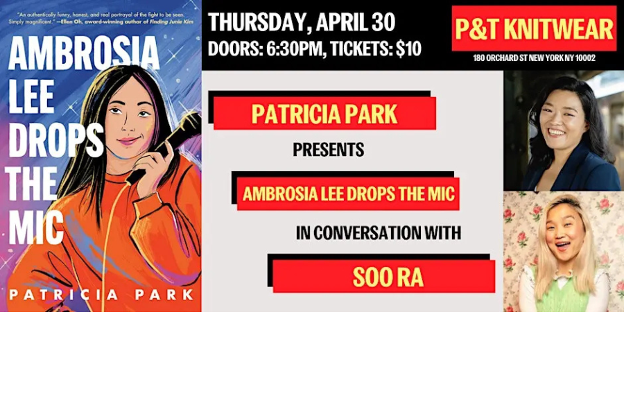 P&amp;T Knitwear Books - Book Launch for Ambrosia Lee Drops the Mic with Comedian Soo Ra
