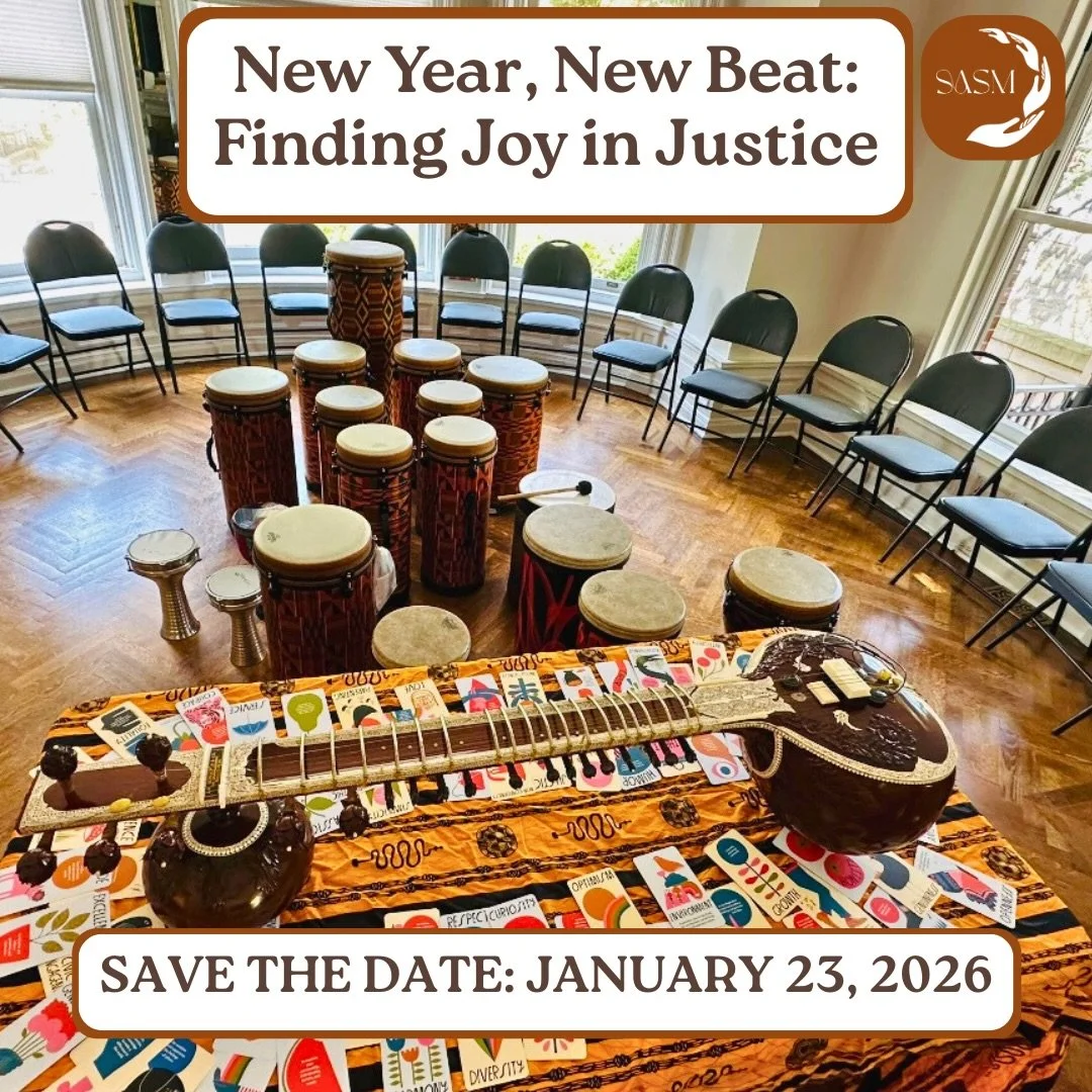 🎟️TICKETS ON SALE NOW🎟️

As we step into 2026, the team at the South Asian Solidarity Movement (SASM ) invites you to our Winter event, &ldquo;New Year, New Beat: Finding Joy in Justice.&rdquo; It will be an evening of reflection, play, rootedness,