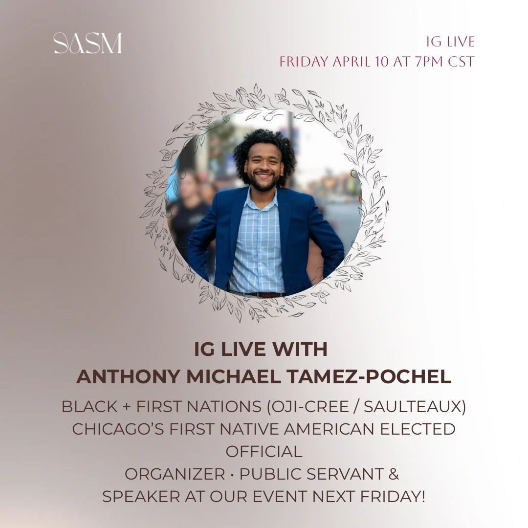 ✨ IG Live TOMORROW ✨

We&rsquo;re honored to welcome @anthonymichaeltamez to our upcoming panel on racial solidarity in divisive times.

Anthony belongs to the Black and First Nations Oji-Cree (Saulteaux) communities. He is an organizer and public se
