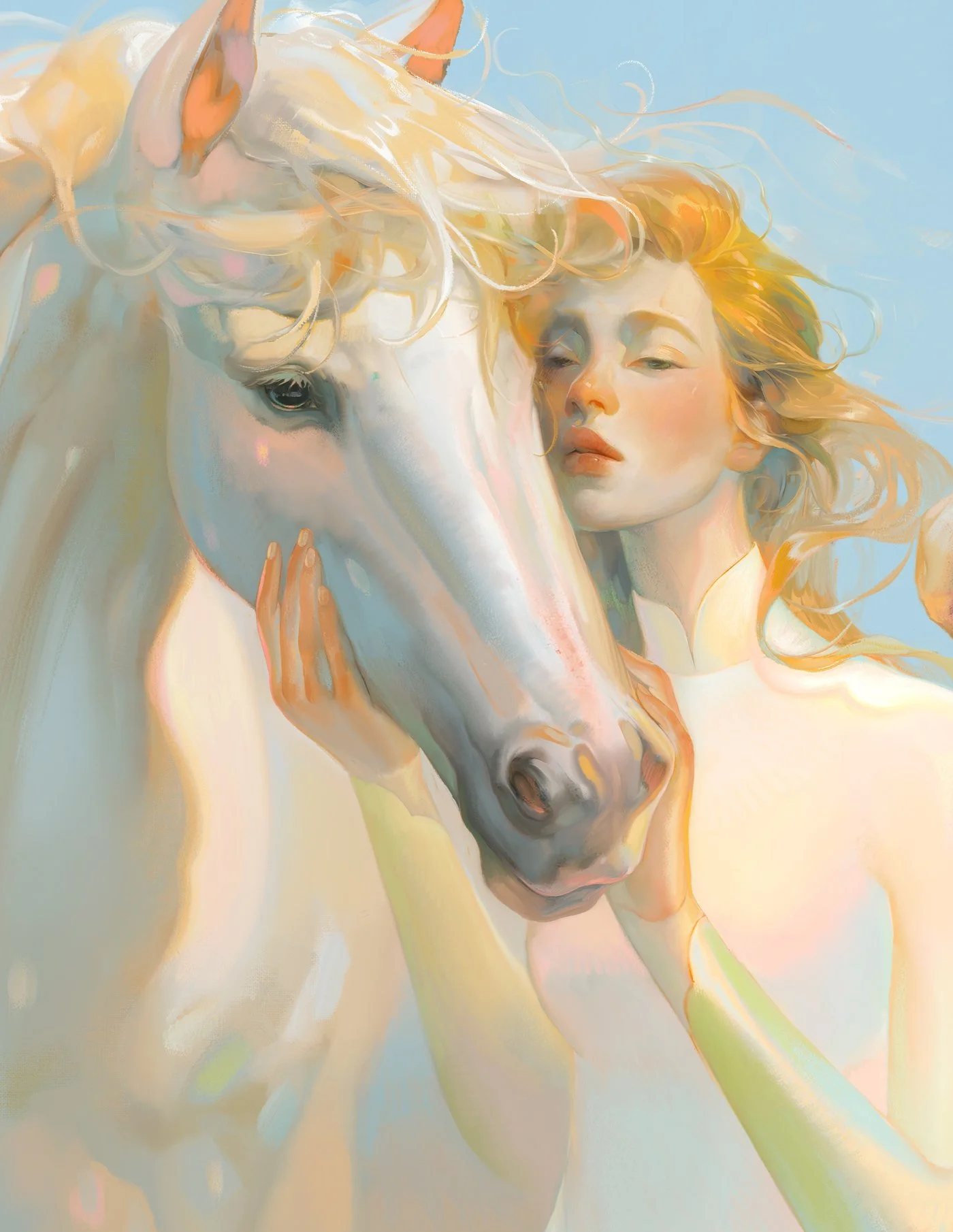 Bức tranh vẽ cho ứng dụng Pixelmator. 
Giờ th&igrave; kh&ocirc;ng c&ograve;n file gốc, lại phải t&igrave;m h&igrave;nh tr&ecirc;n internet để lưu về m&aacute;y, rồi vẽ một bức với thiếu nữ trong t&agrave; &Aacute;o d&agrave;i Việt Nam.
Mới đ&oacute; 