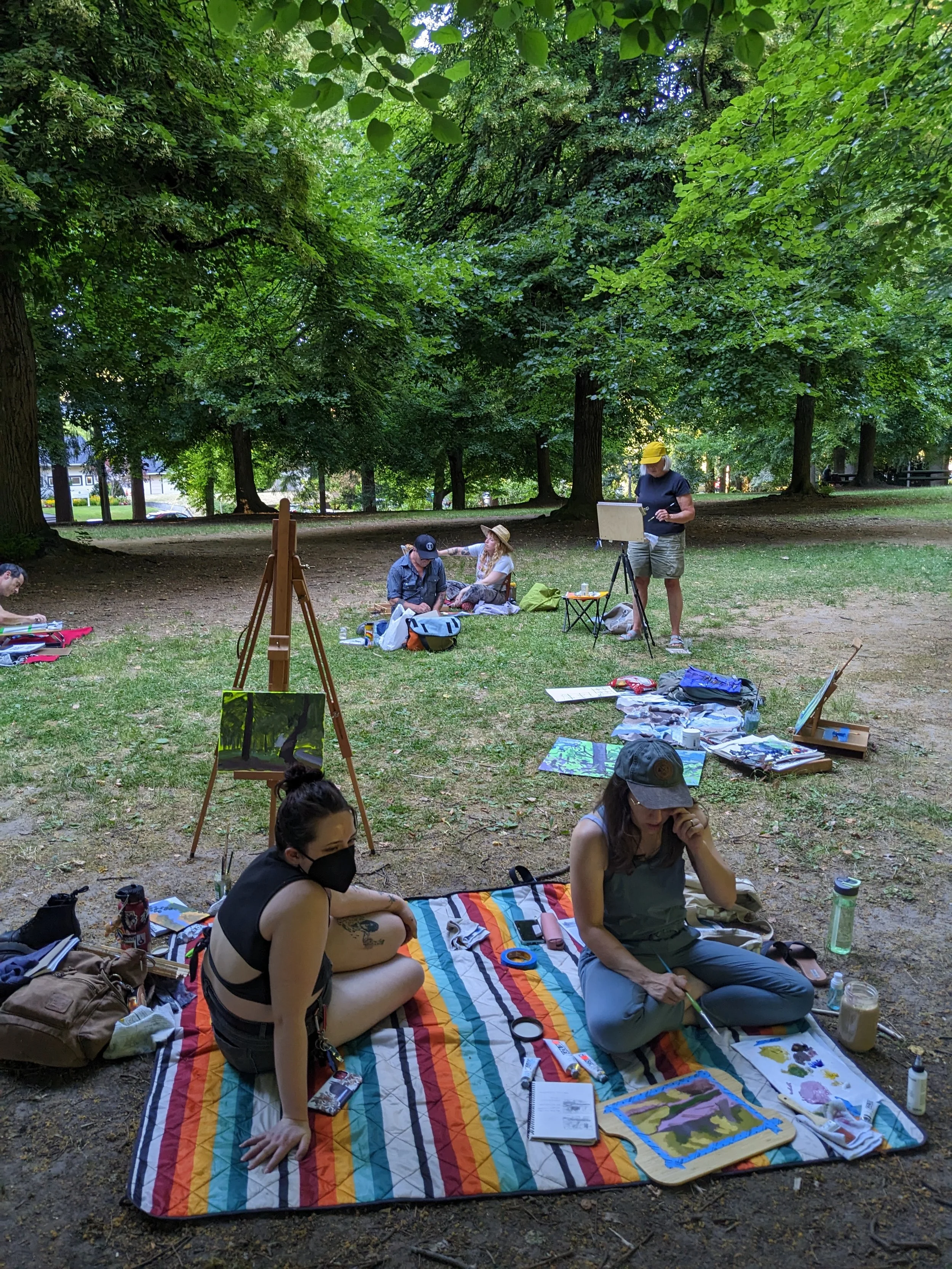 Intro to Plein Air Painting (Monday Evening, June 29th & July 6th)