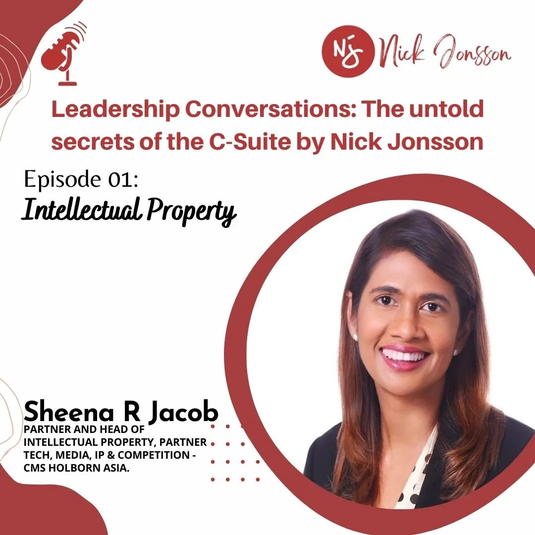 Episode 01: Sheena R Jacob- Intellectual Property
