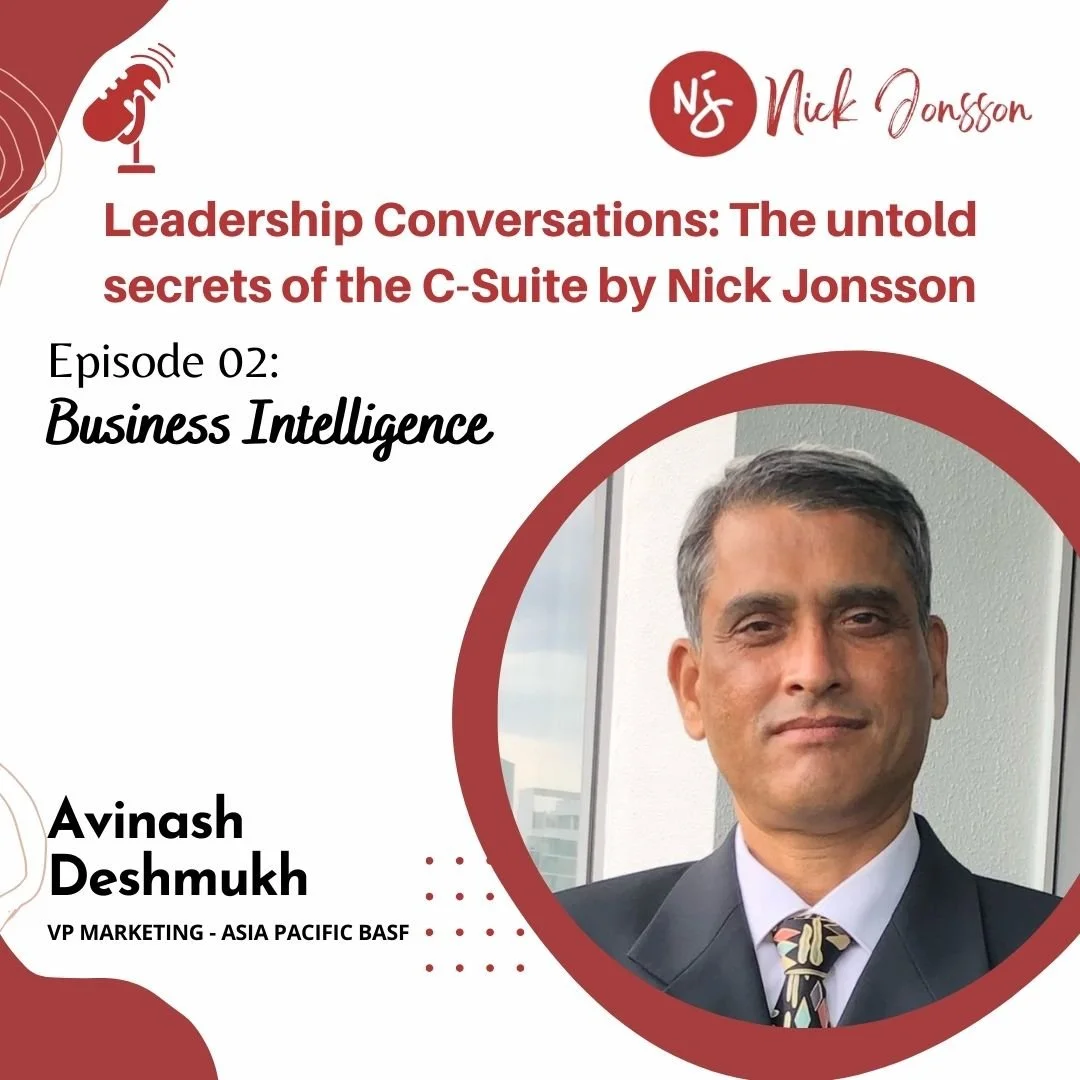 Episode 02: Avinash Deshmukh- Business Intelligence