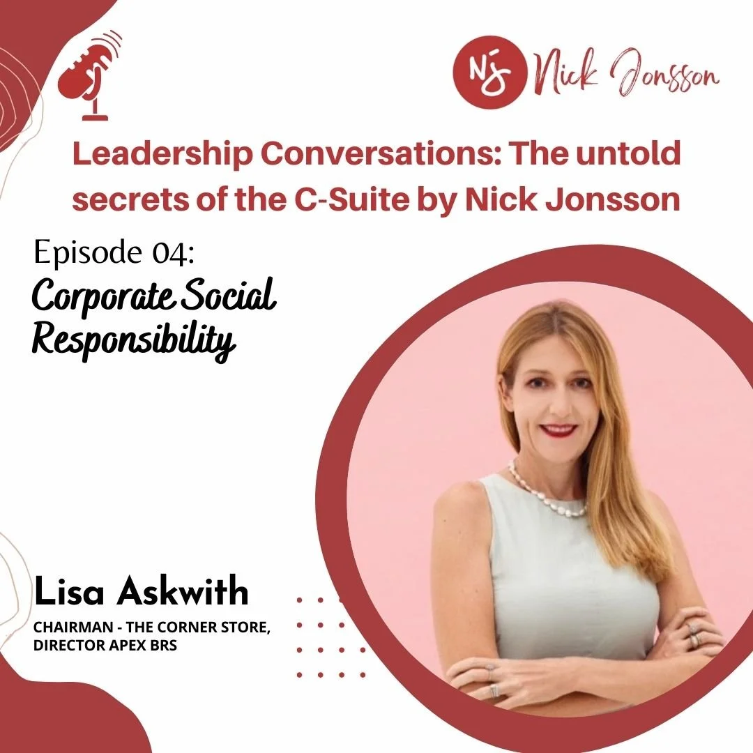 Episode 04: Lisa Askwith- Corporate Social Responsibility