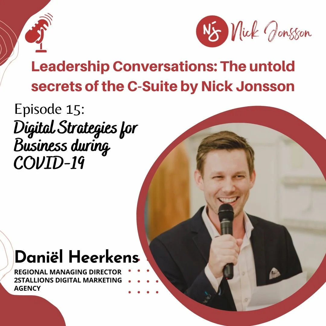 Ep 15: Daniël-Digital Strategies for Business during COVID