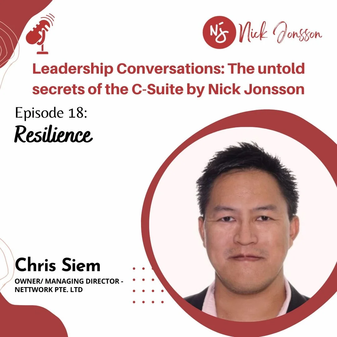Episode 18: Chris Siem - Resilience | Nick Podcast