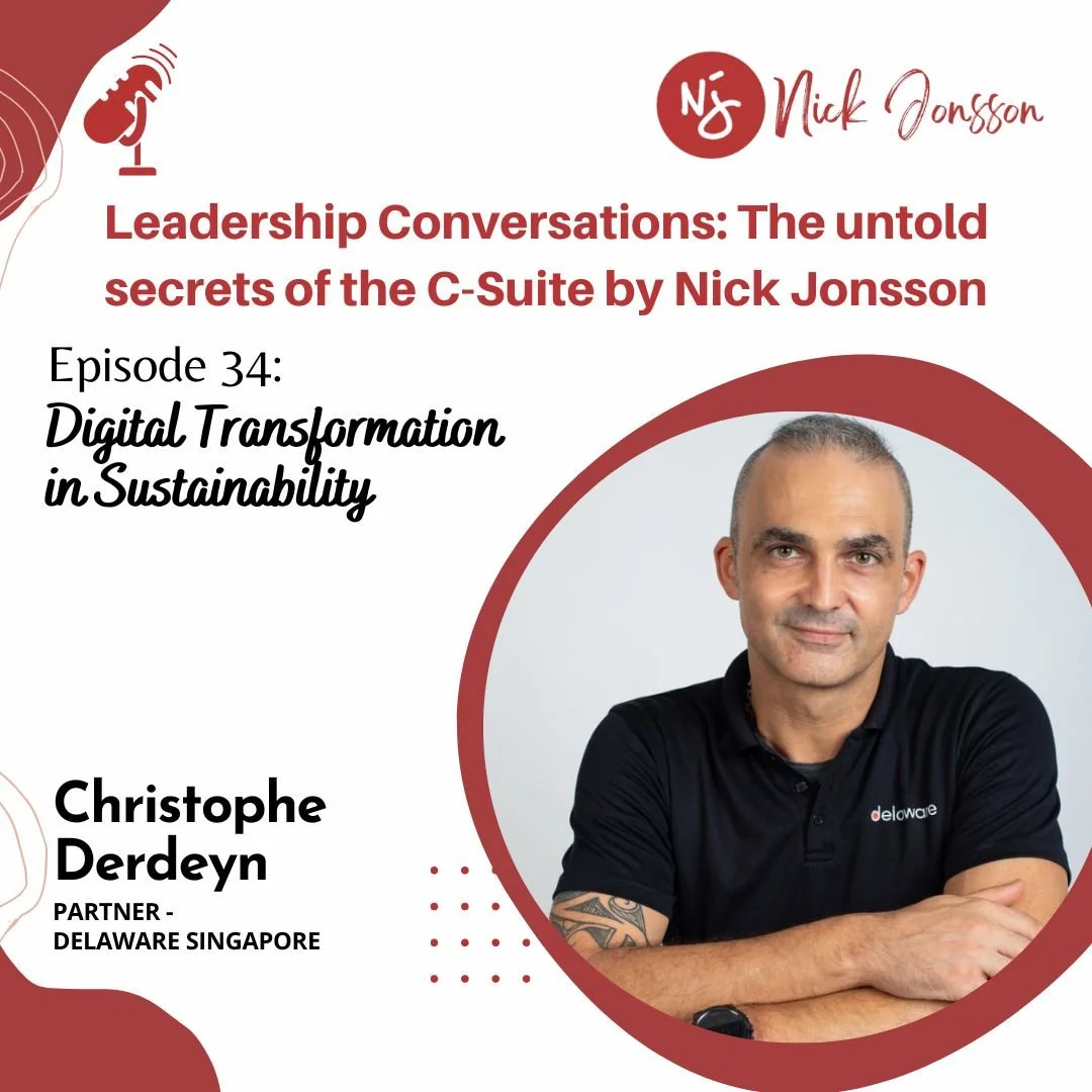 Ep 34: Christophe - Digital Transformation in Sustainability
