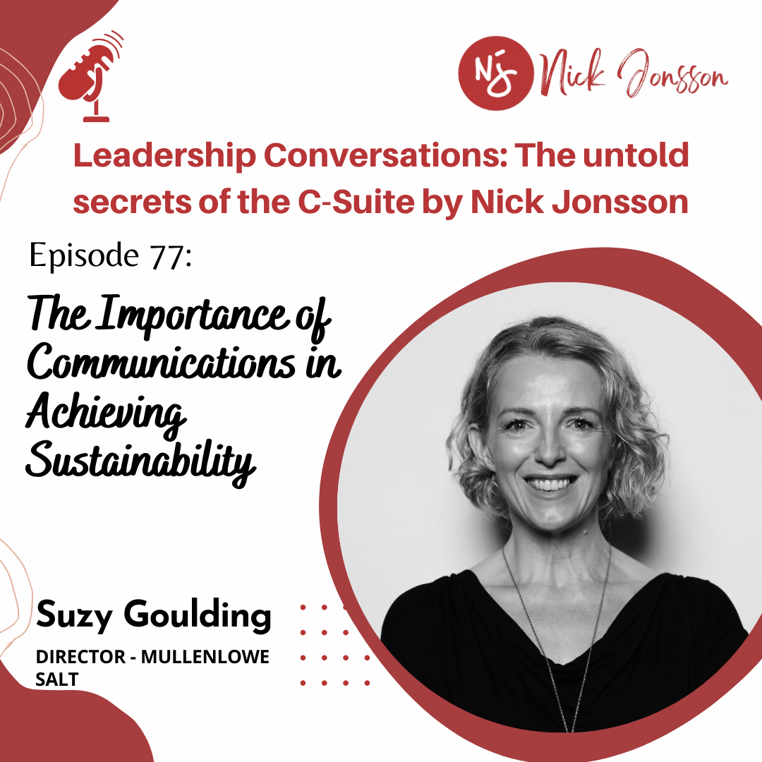 Episode 77: Suzy Goulding - The Importance of Communications