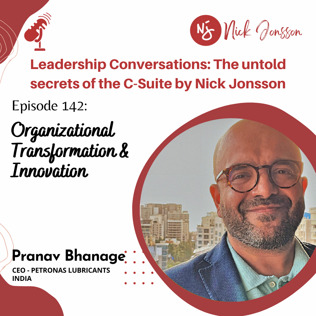 Episode 142: Pranav Bhanage - Organizational Transformation &amp; Innovation