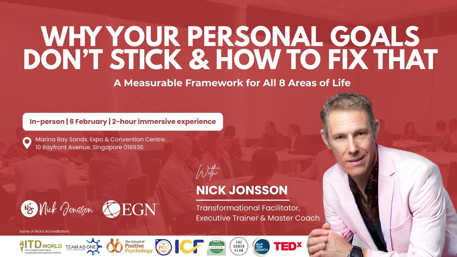 Why Personal Goals Don’t Stick and How to Fix That - A Measurable Framework for All 8 Areas of Life