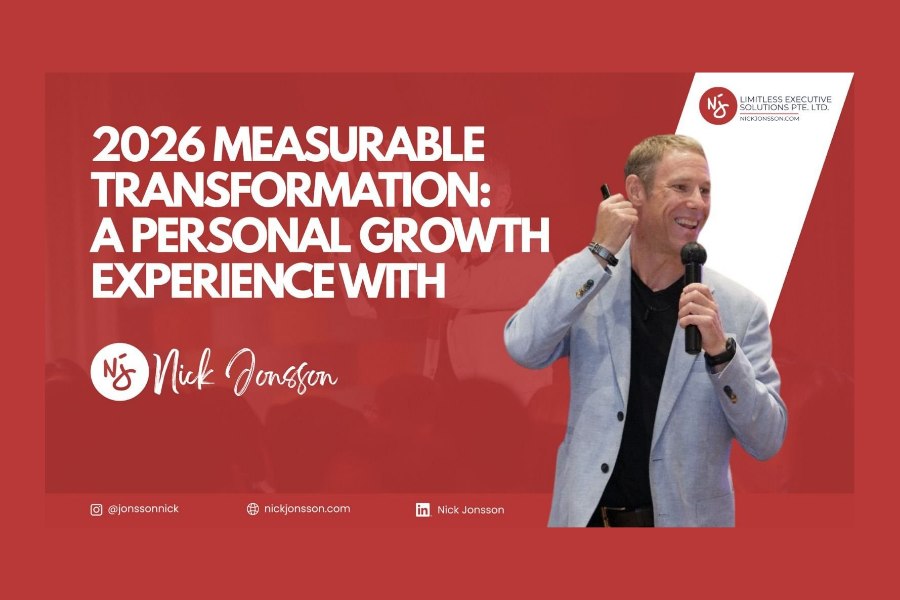 2026 Measurable Transformation - A Personal Growth Experience with Nick Jonsson