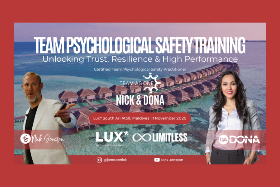 Team Psychological Safety Training | Nick Jonsson &amp; Dona Amelia – Certified Practitioners