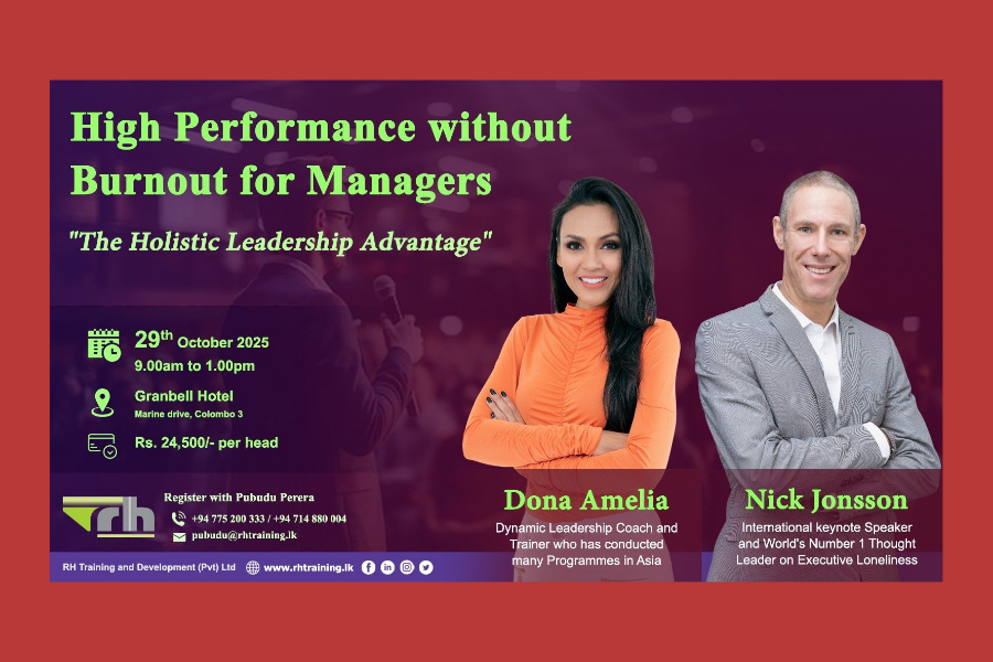 High Performance without Burnout for Managers: The Holistic Leadership Advantage Training with Nick Jonsson &amp; Dona Amelia
