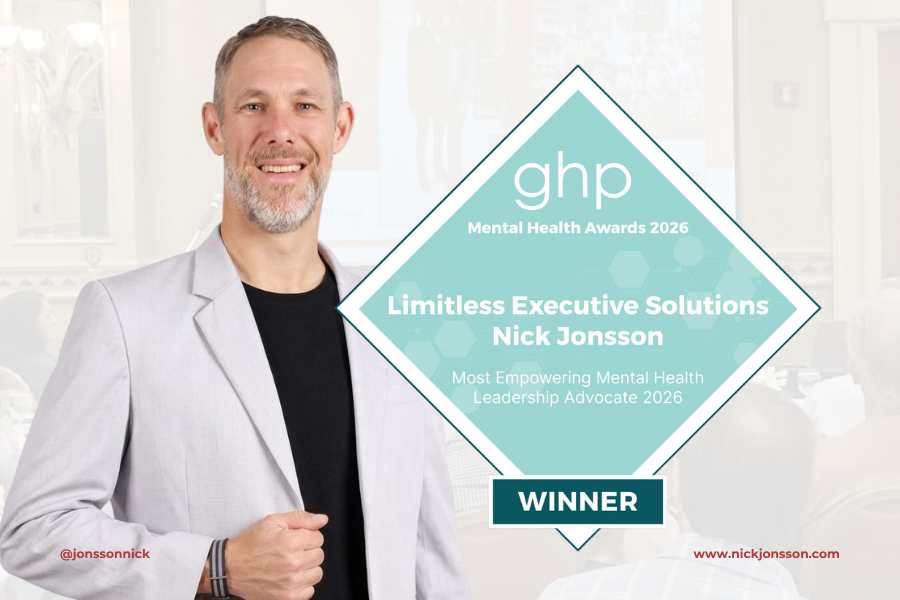 Nick Jonsson Recognised for Mental Health Leadership 2026 | GHP Awards